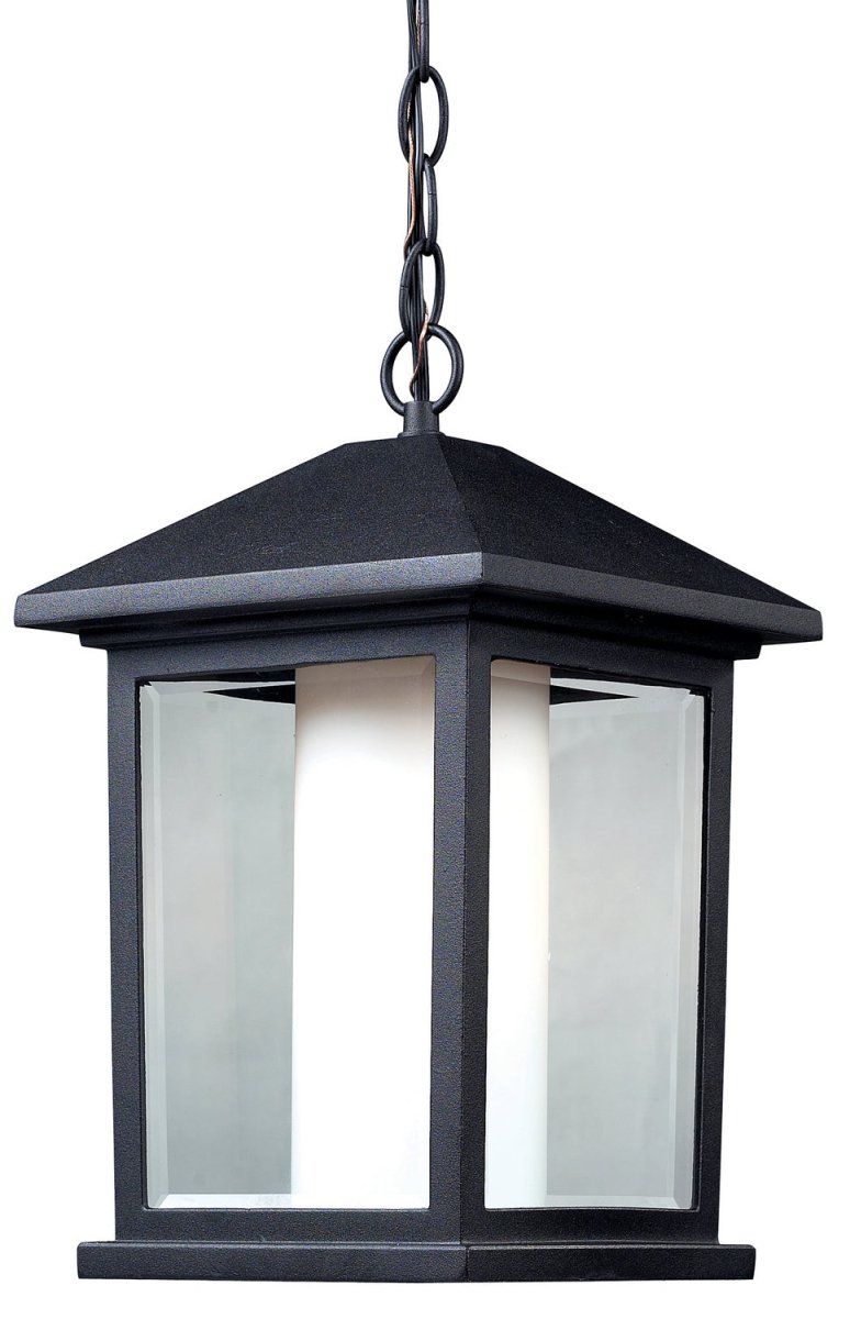 Suspension extérieure Mesa - Noir 9 1/2" by Z-Lite | Luminaires & cie