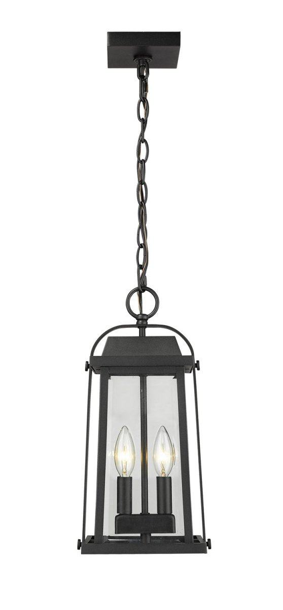Suspension extérieure Millworks - Noir by Z-Lite | Luminaires & cie