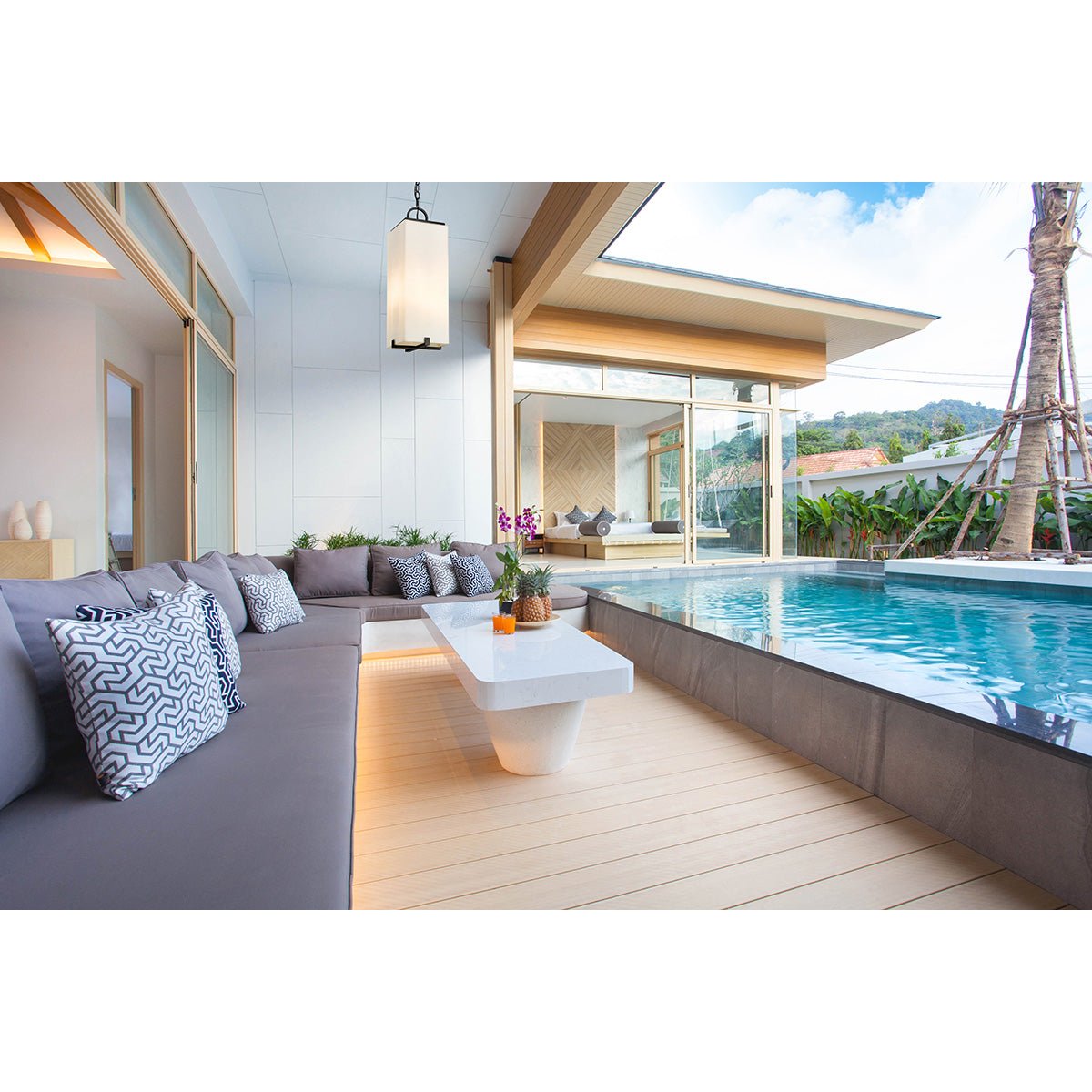 Suspension extérieure Sana