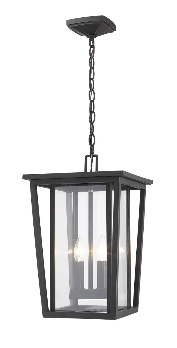 Suspension extérieure Seoul - Bronze huilé 11 1/4" by Z-Lite | Luminaires & cie
