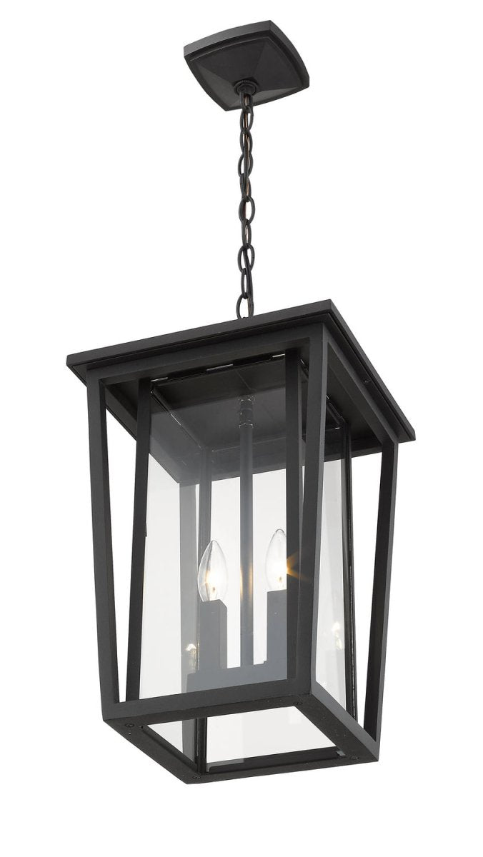 Suspension extérieure Seoul - Noir 18" by Z-Lite | Luminaires & cie