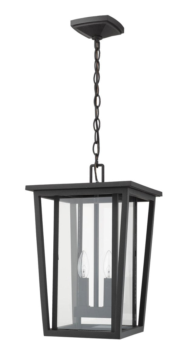 Suspension extérieure Seoul - Noir 18" by Z-Lite | Luminaires & cie