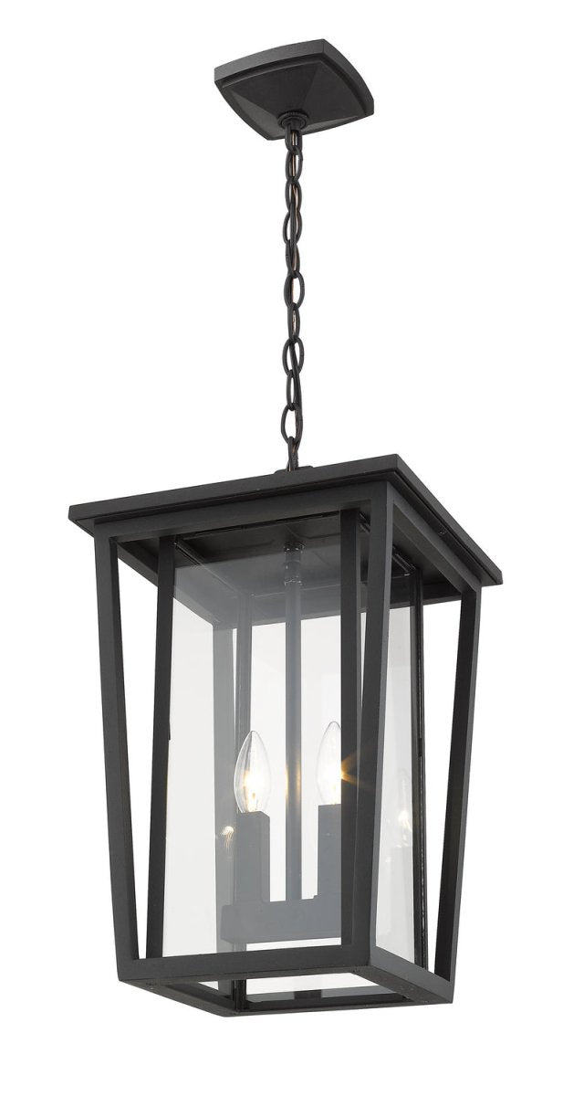 Suspension extérieure Seoul - Noir 18" by Z-Lite | Luminaires & cie