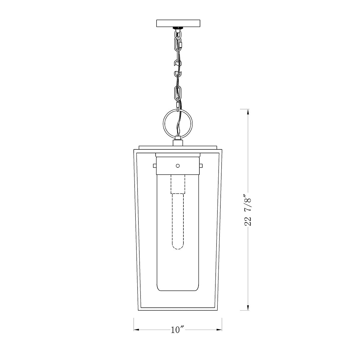 Suspension extérieure Sheridan