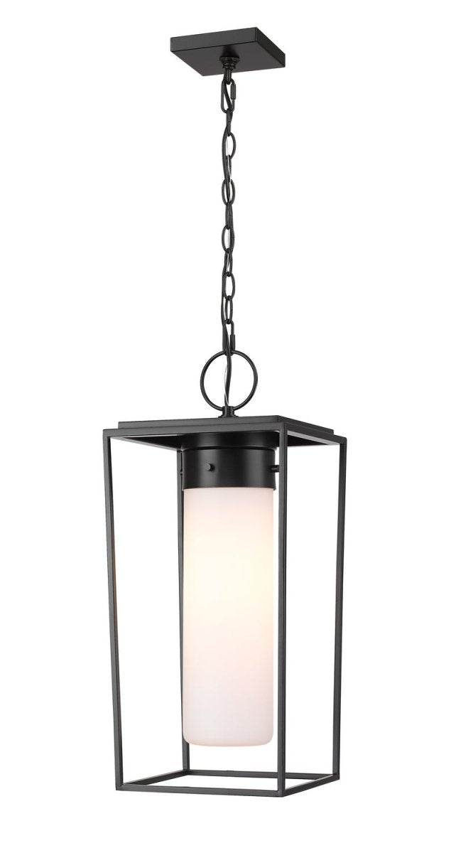 Suspension extérieure Sheridan - Opale blanc by Z-Lite | Luminaires & cie