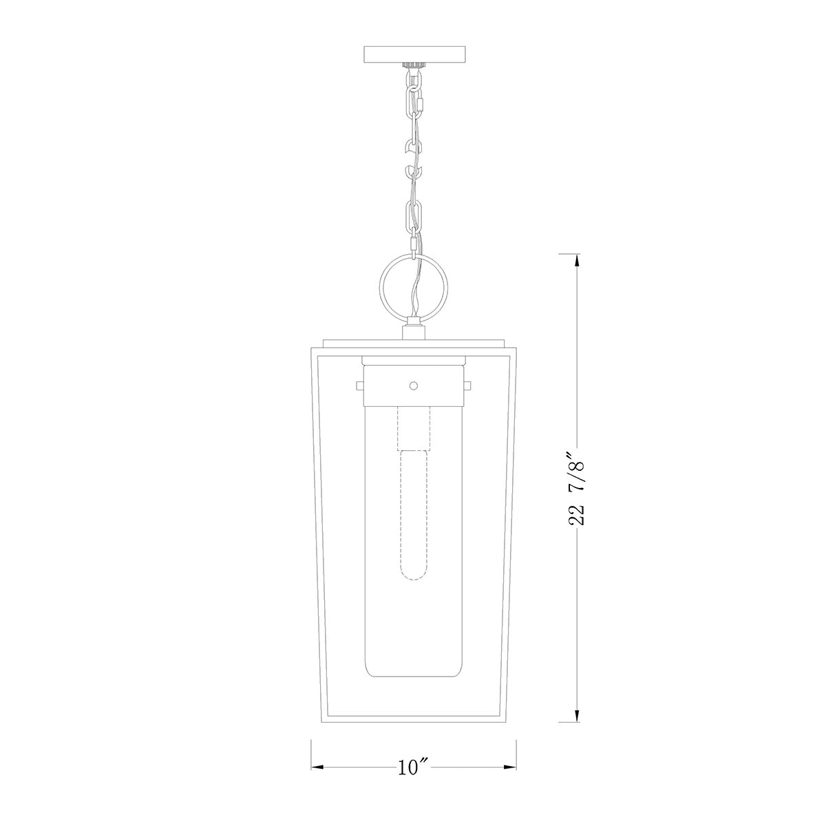 Suspension extérieure Sheridan