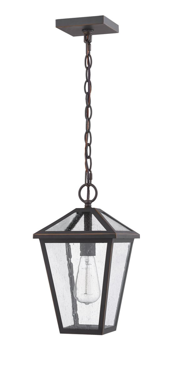 Suspension extérieure Talbot - Bronze huilé 19 1/2" by Z-Lite | Luminaires & cie
