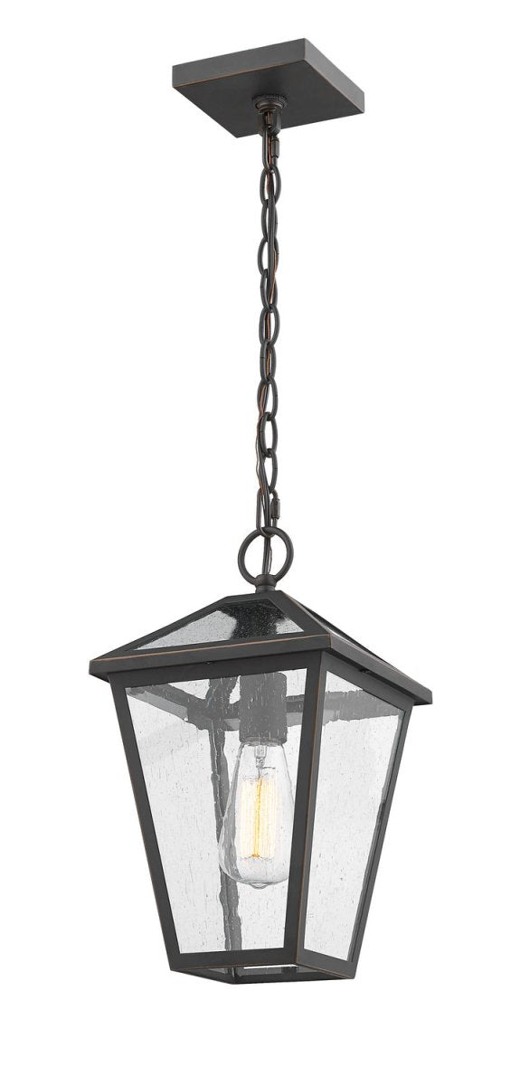 Suspension extérieure Talbot - Bronze huilé 19 1/2" by Z-Lite | Luminaires & cie