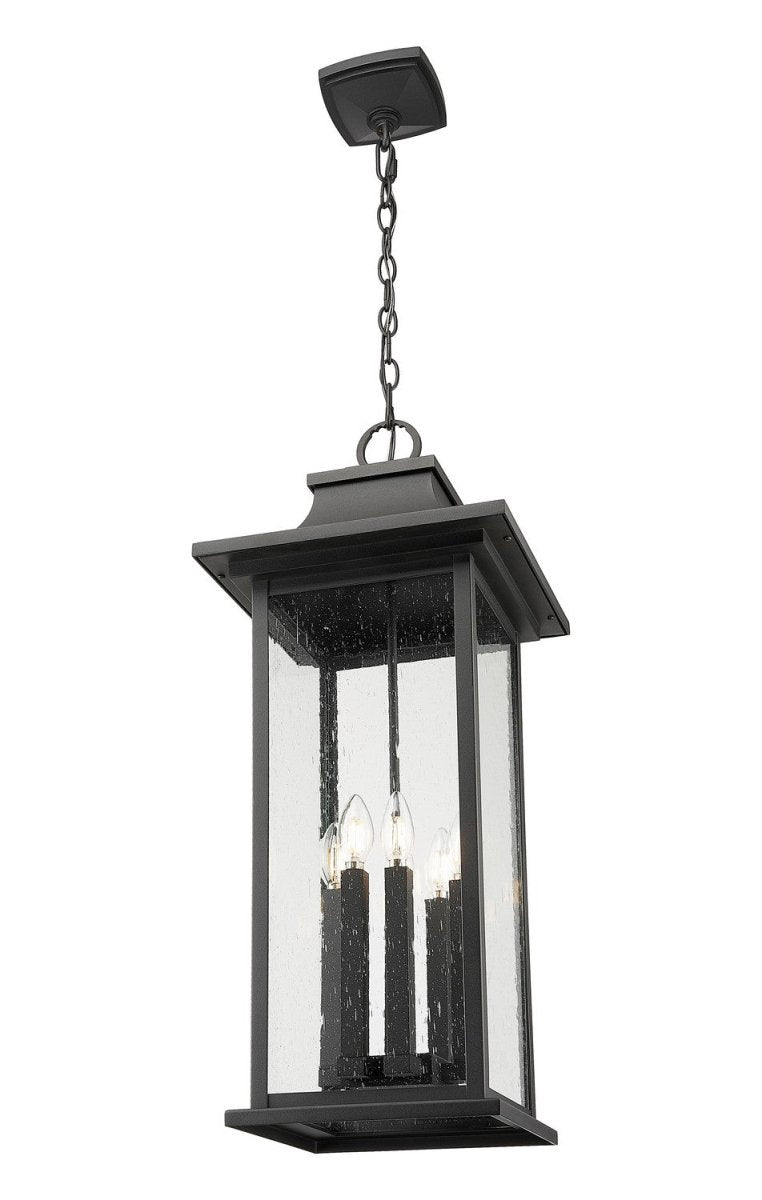 Suspension extérieure Tiberius - 12" by Z-Lite | Luminaires & cie
