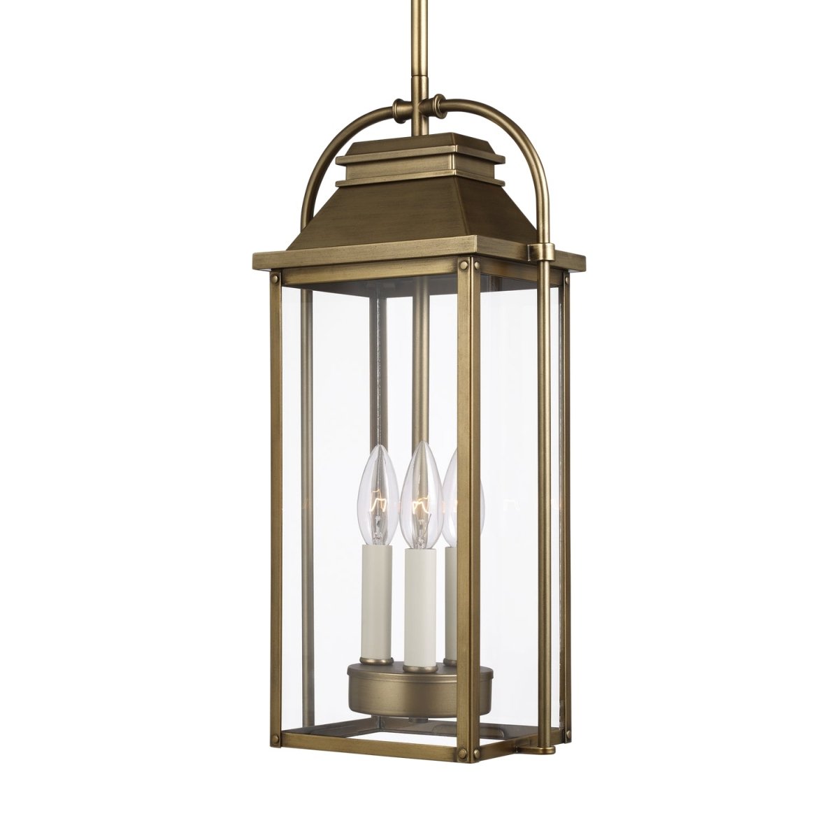 Suspension extérieure Wellsworth - Textured Black by Visual Comfort Studio | Luminaires & cie