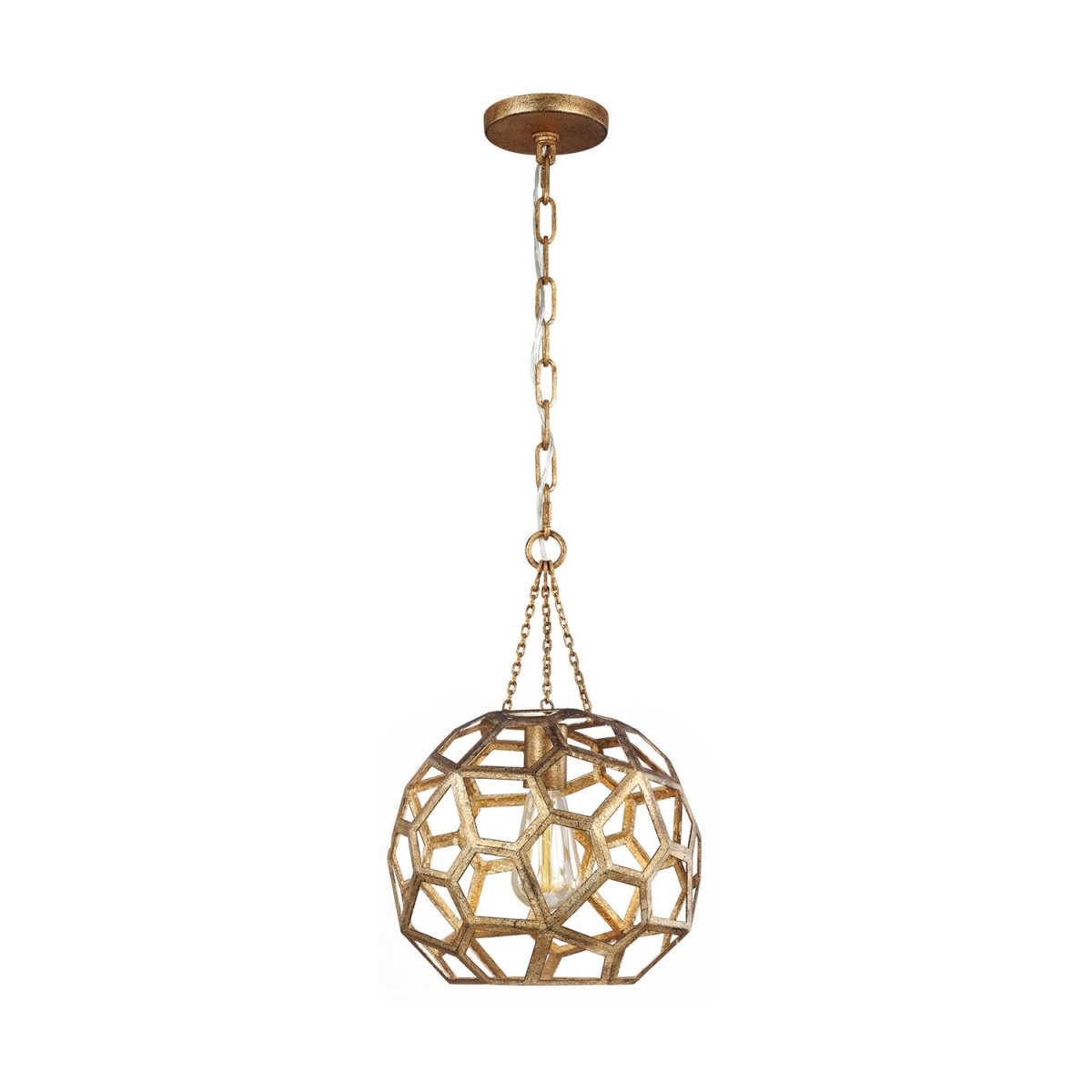 Suspension Feccetta - Doré antique 11" by Visual Comfort Studio | Luminaires & cie