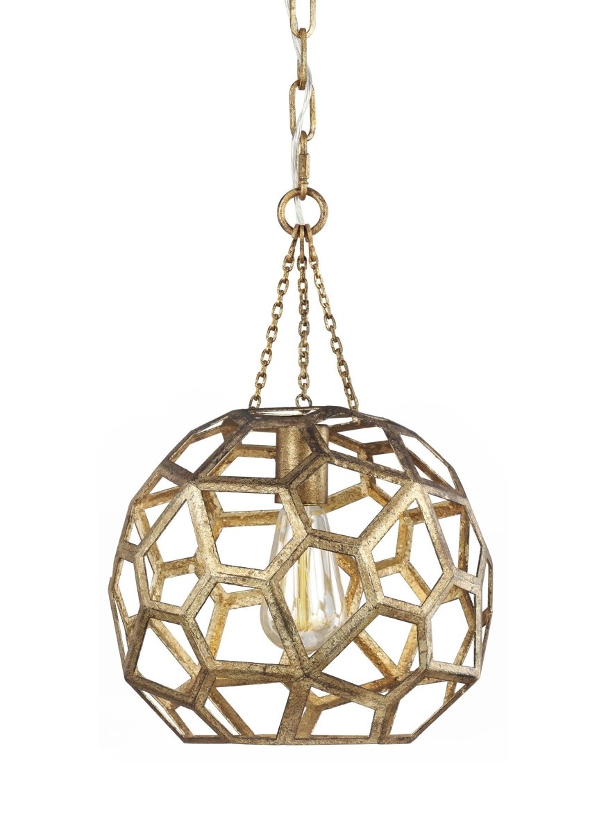 Suspension Feccetta - Gild antique 11" by Visual Comfort Studio | Luminaires & cie