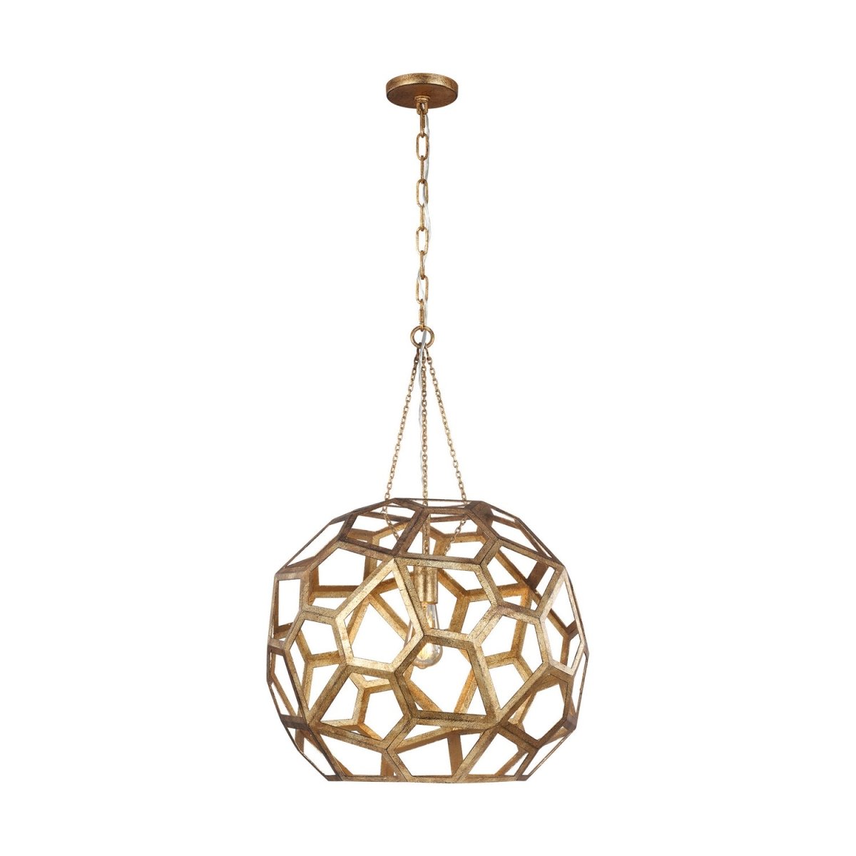 Suspension Feccetta - Doré antique 20 1/2" by Visual Comfort Studio | Luminaires & cie
