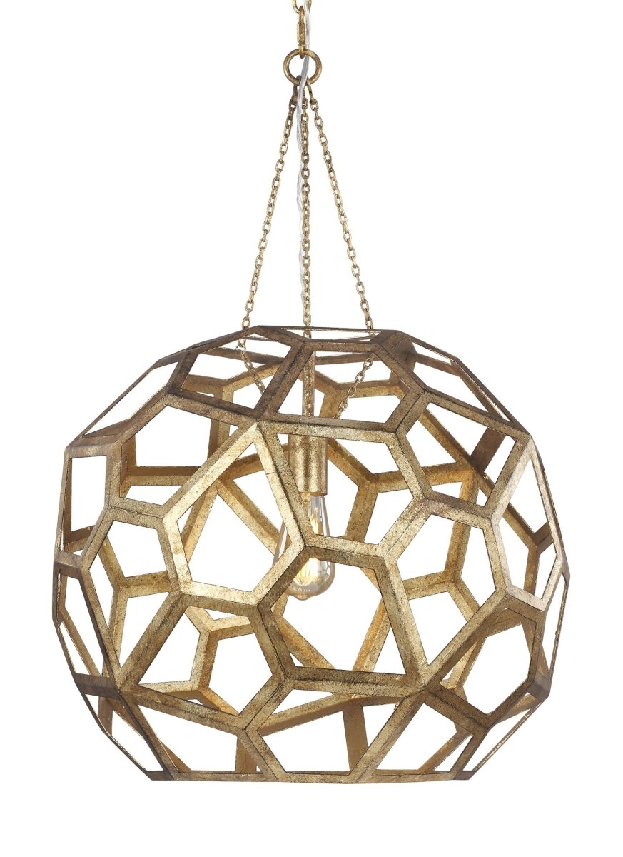 Suspension Feccetta - Gild antique 20 1/2" by Visual Comfort Studio | Luminaires & cie