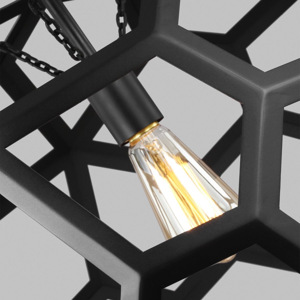 Suspension Feccetta - Noir minuit 20 1/2" by Visual Comfort Studio | Luminaires & cie