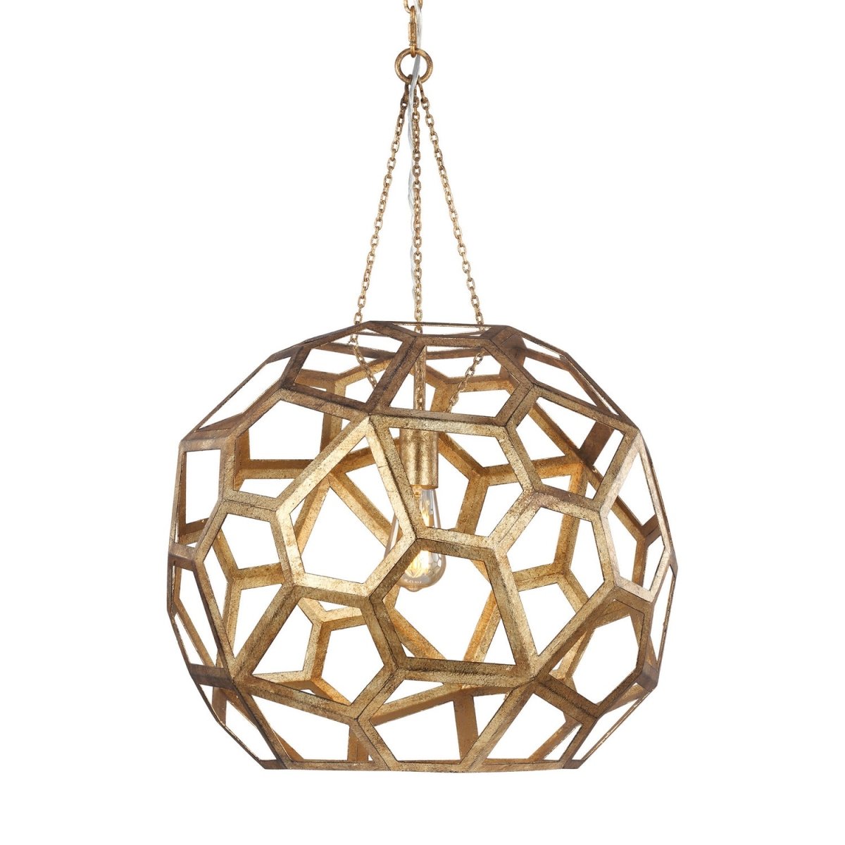Suspension Feccetta - Noir minuit 20 1/2" by Visual Comfort Studio | Luminaires & cie