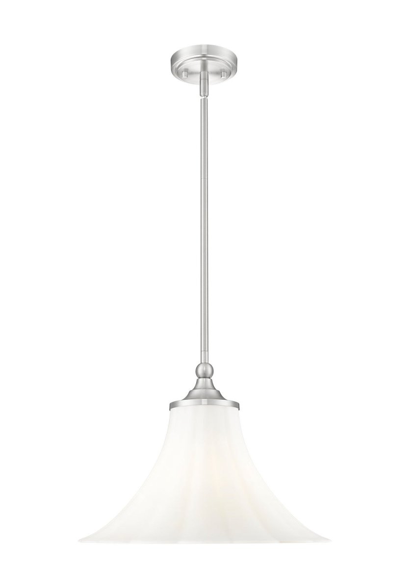 Suspension Fleur - Nickel brossé 16" by Z-Lite | Luminaires & cie