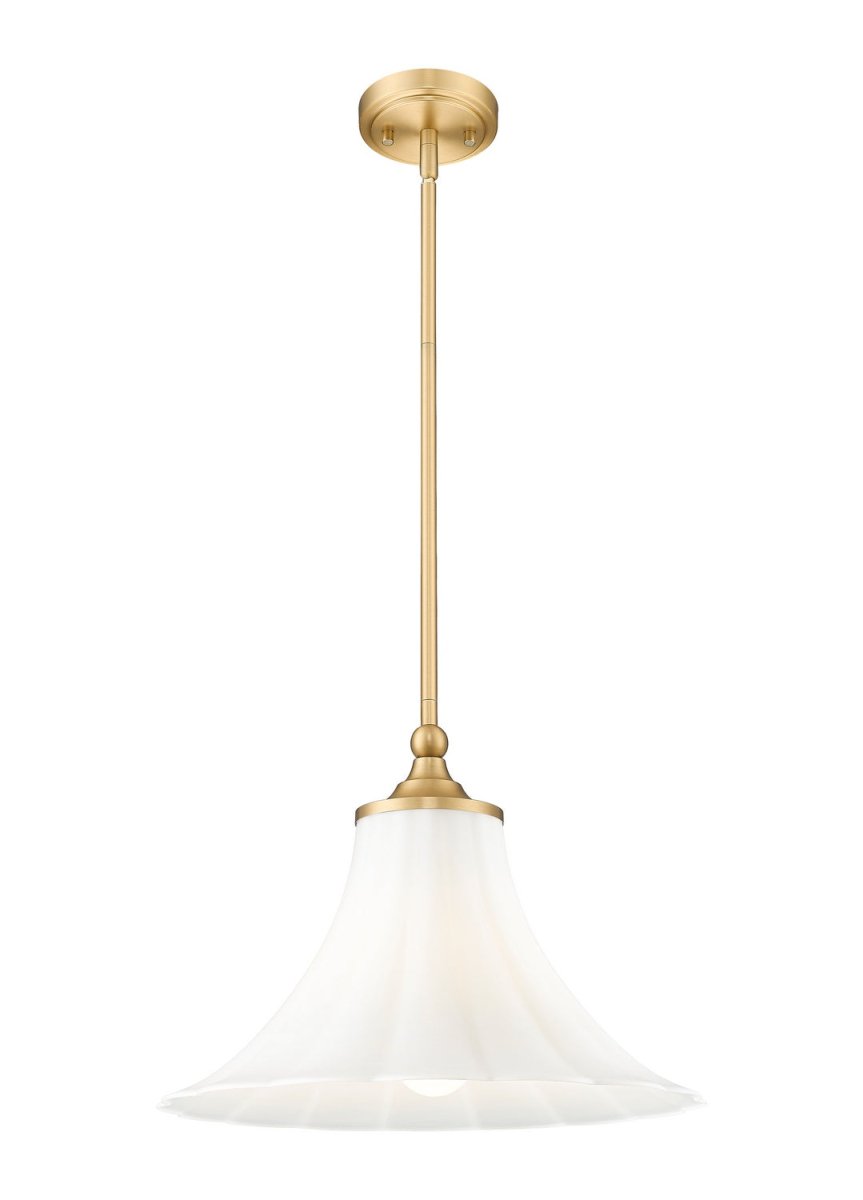 Suspension Fleur - Or moderne 16" by Z-Lite | Luminaires & cie