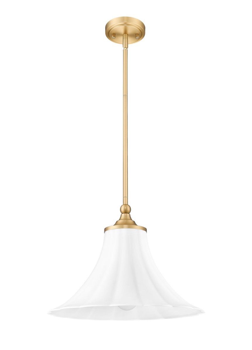 Suspension Fleur - Or moderne 16" by Z-Lite | Luminaires & cie