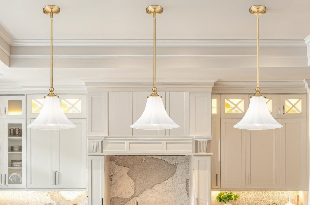 Suspension Fleur - Or moderne 16" by Z-Lite | Luminaires & cie