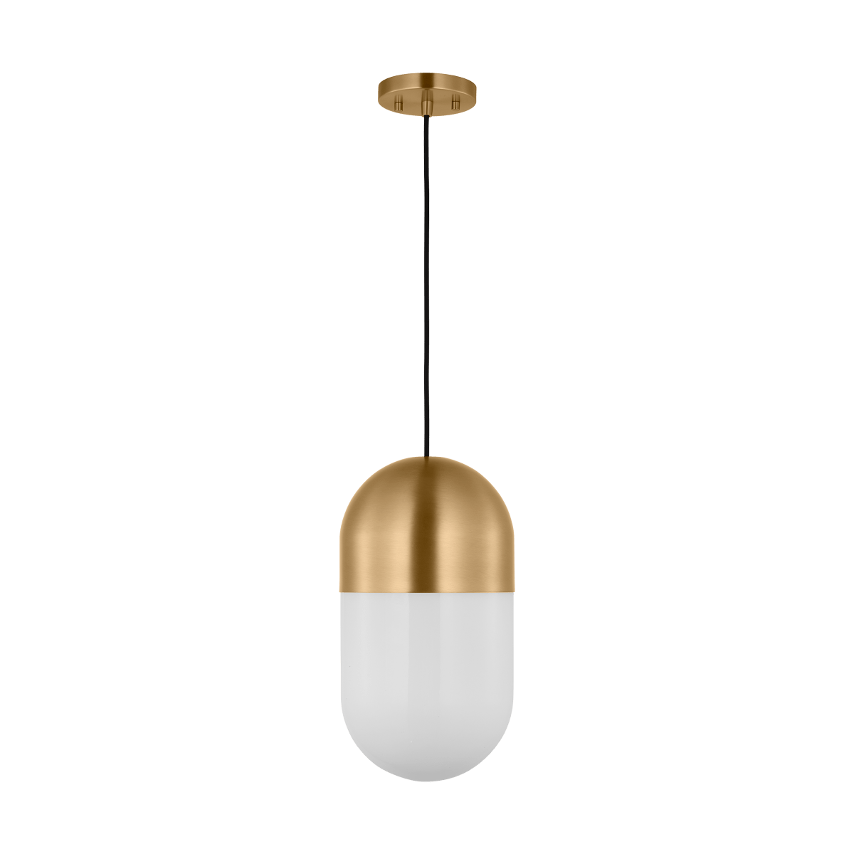 Suspension Foster - Laiton satiné by Visual Comfort Studio | Luminaires & cie