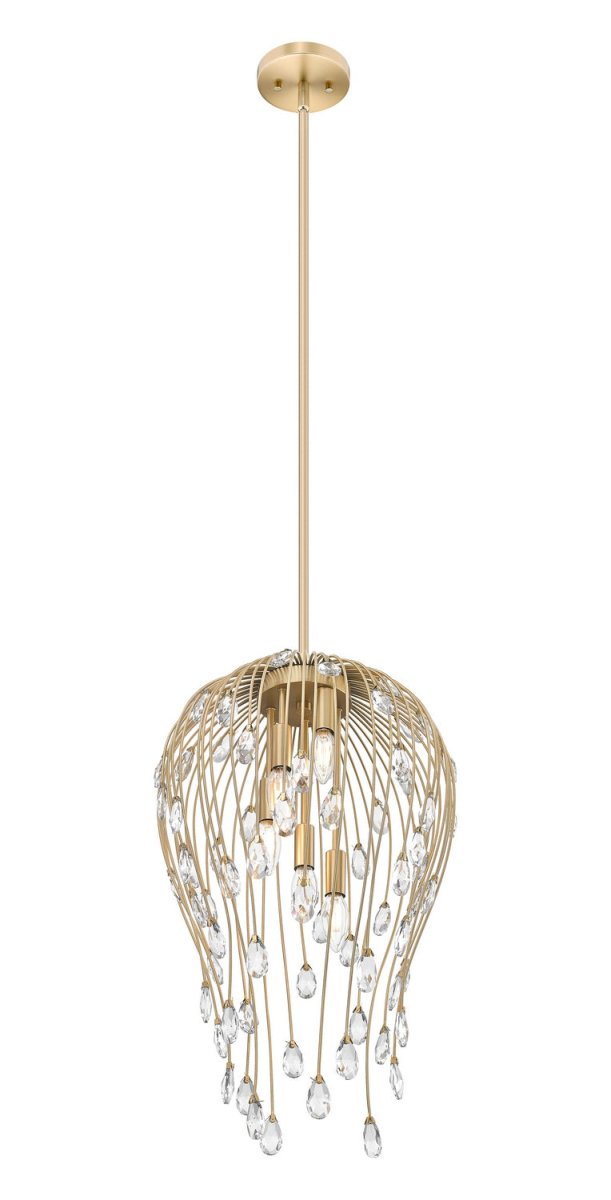 Suspension Gabriella - Or moderne 18" by Z-Lite | Luminaires & cie