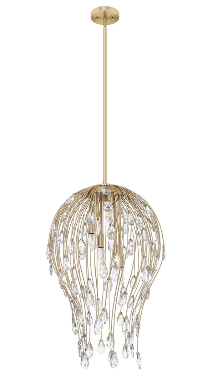 Suspension Gabriella - Or moderne 18" by Z-Lite | Luminaires & cie