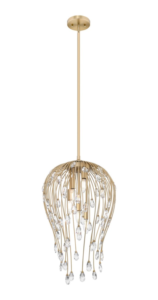 Suspension Gabriella - Or moderne 18" by Z-Lite | Luminaires & cie