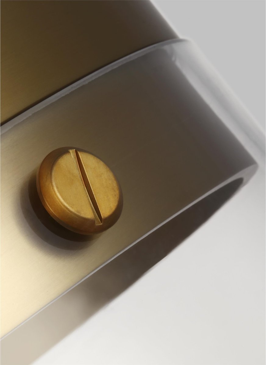 Suspension Garrett - Laiton brûlé 12 3/8" by Visual Comfort Studio | Luminaires & cie