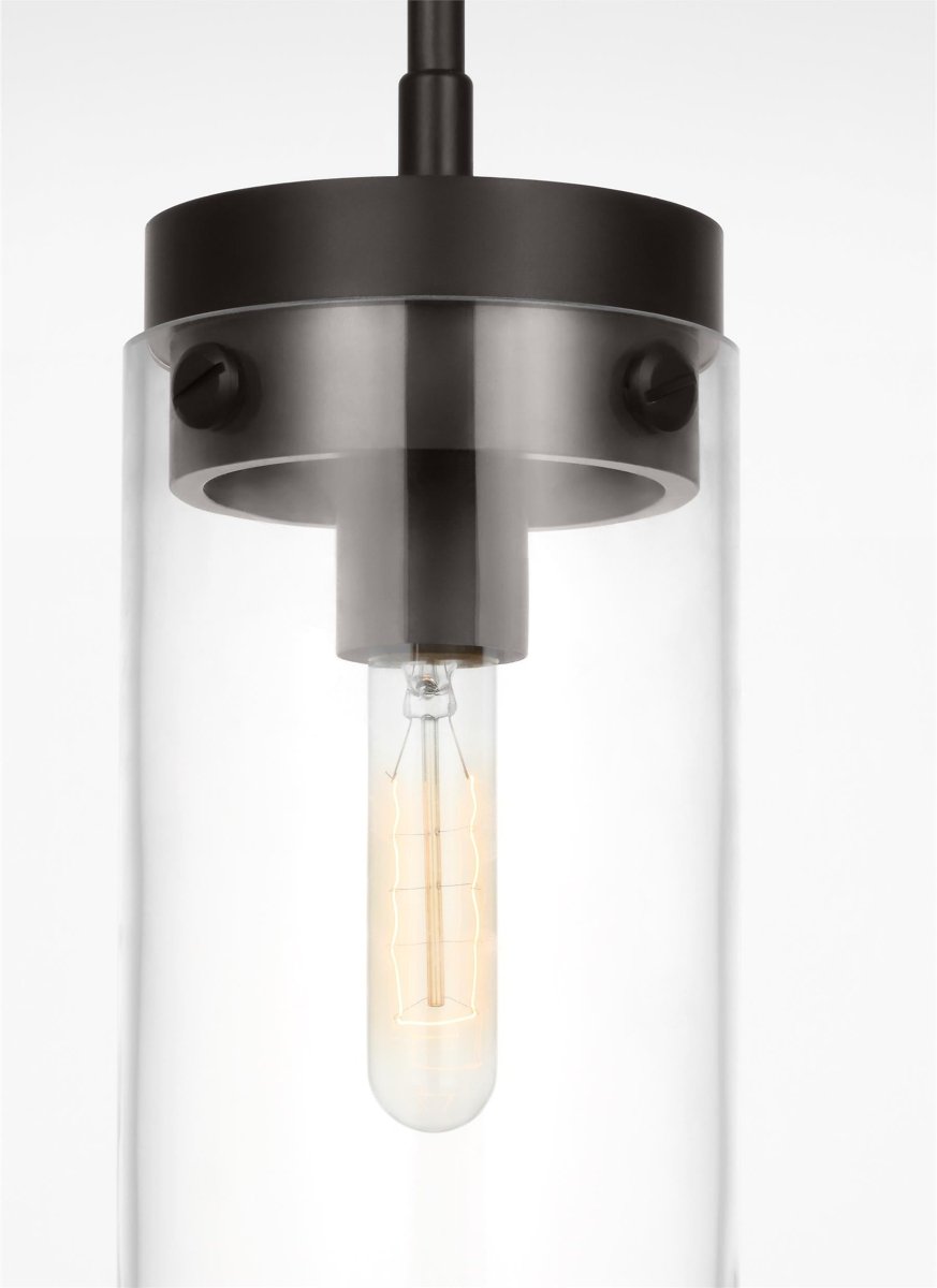 Suspension Garrett - Nickel poli 13 1/2" by Visual Comfort Studio | Luminaires & cie