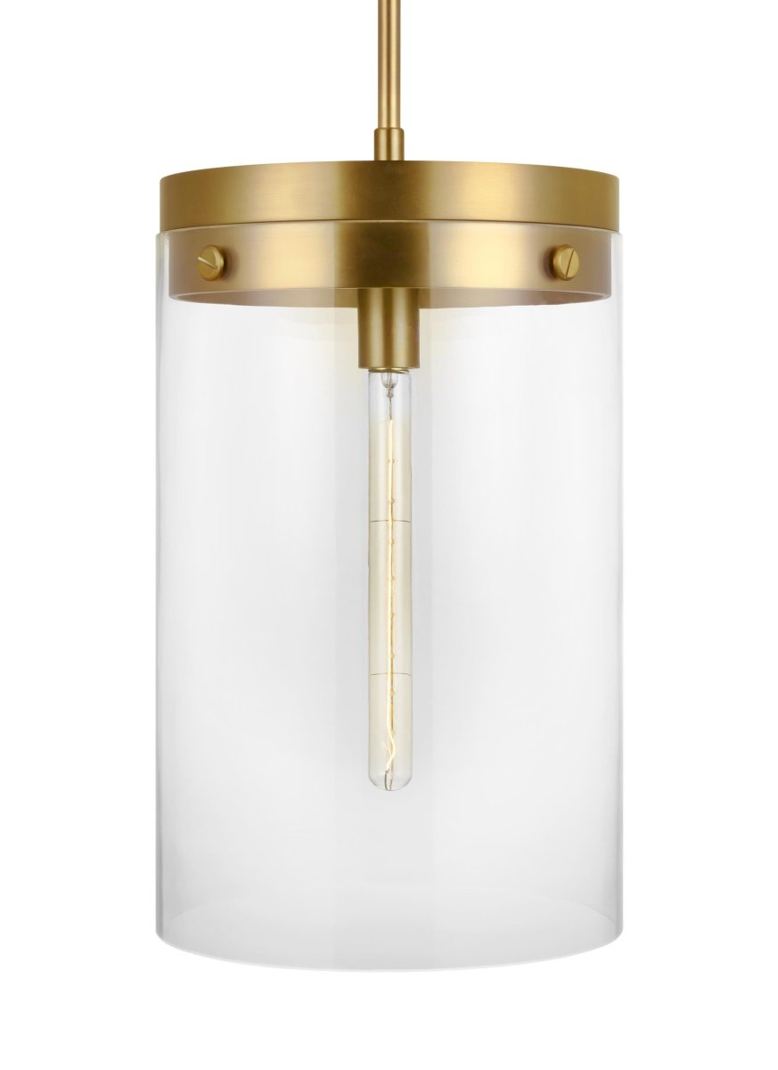 Suspension Garrett - Nickel poli 13 1/2" by Visual Comfort Studio | Luminaires & cie