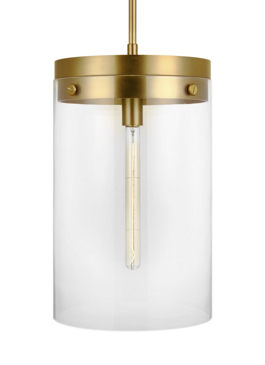 Suspension Garrett - Nickel poli 13 1/2" by Visual Comfort Studio | Luminaires & cie