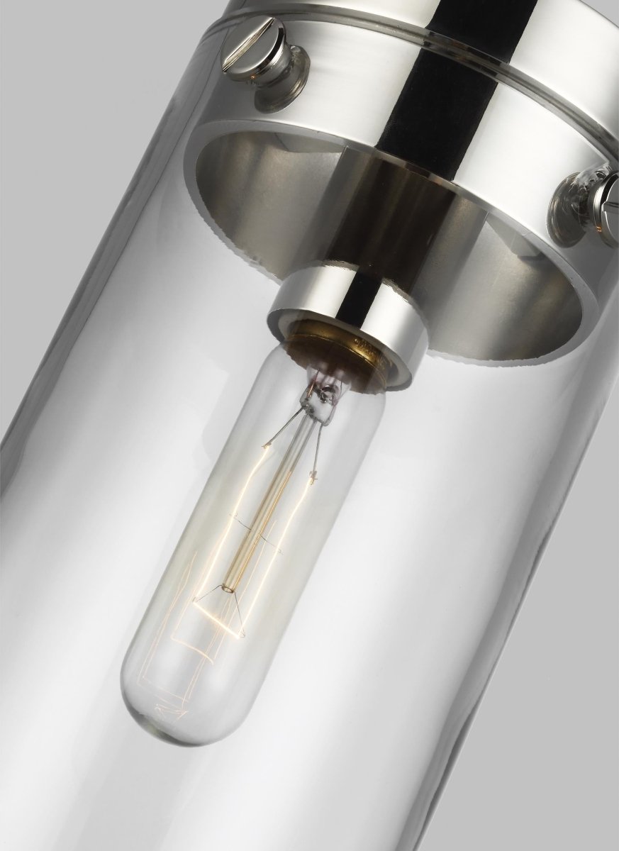 Suspension Garrett - Nickel poli 13 1/2" by Visual Comfort Studio | Luminaires & cie