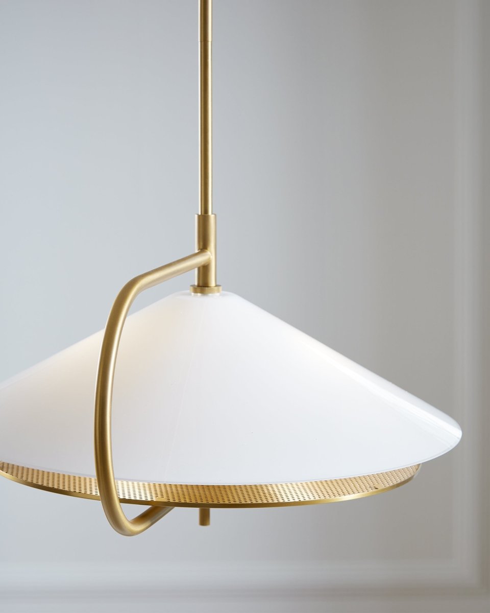 Suspension Gesture - Laiton brûlé by Visual Comfort Studio | Luminaires & cie