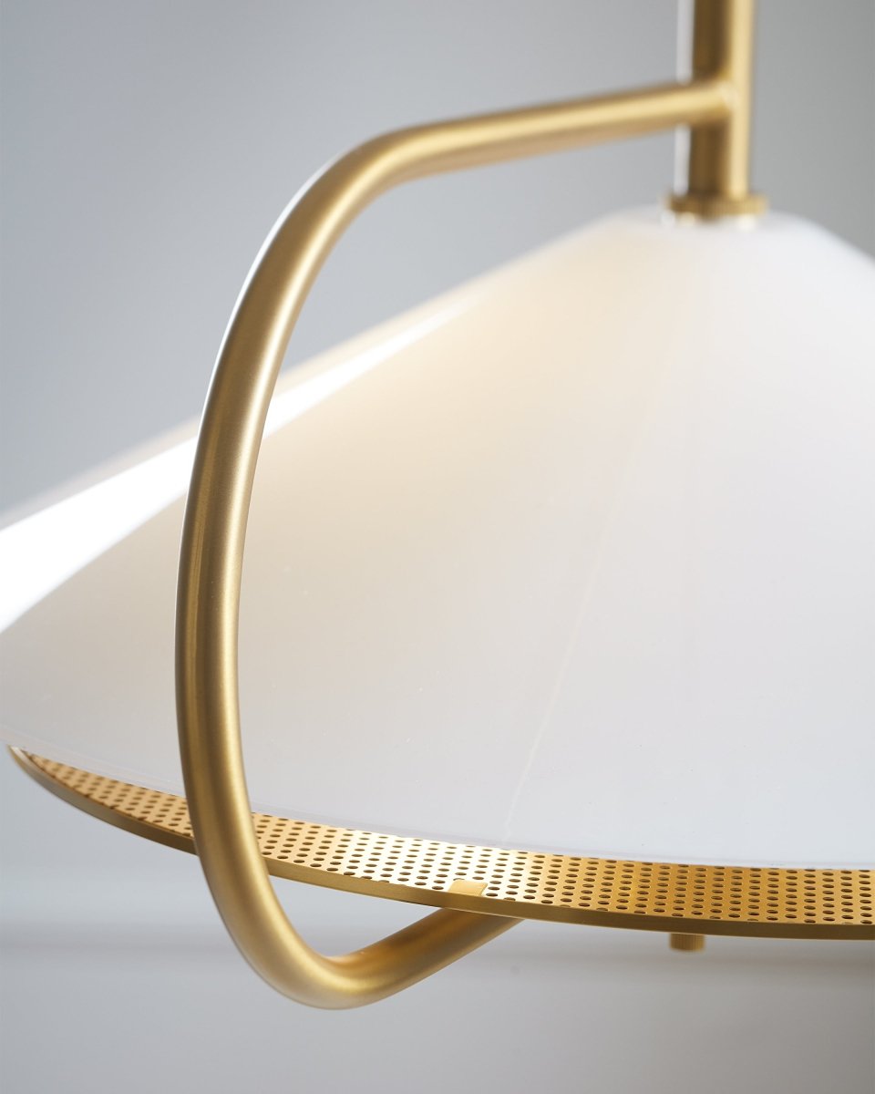Suspension Gesture - Laiton brûlé by Visual Comfort Studio | Luminaires & cie