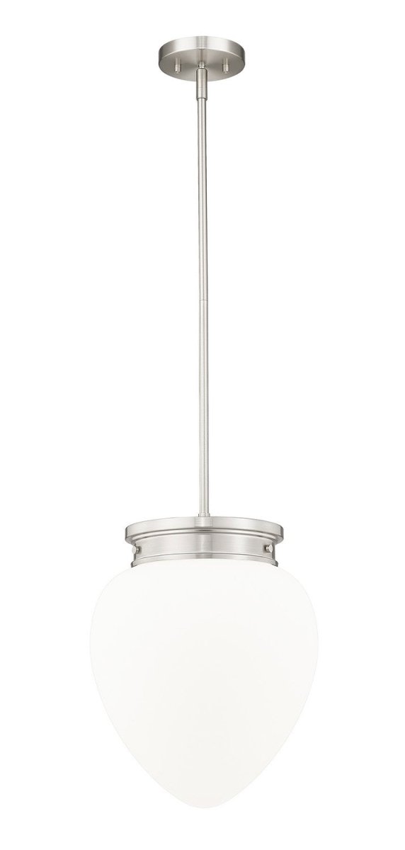 Suspension Gideon - Nickel brossé 12 1/2" by Z-Lite | Luminaires & cie