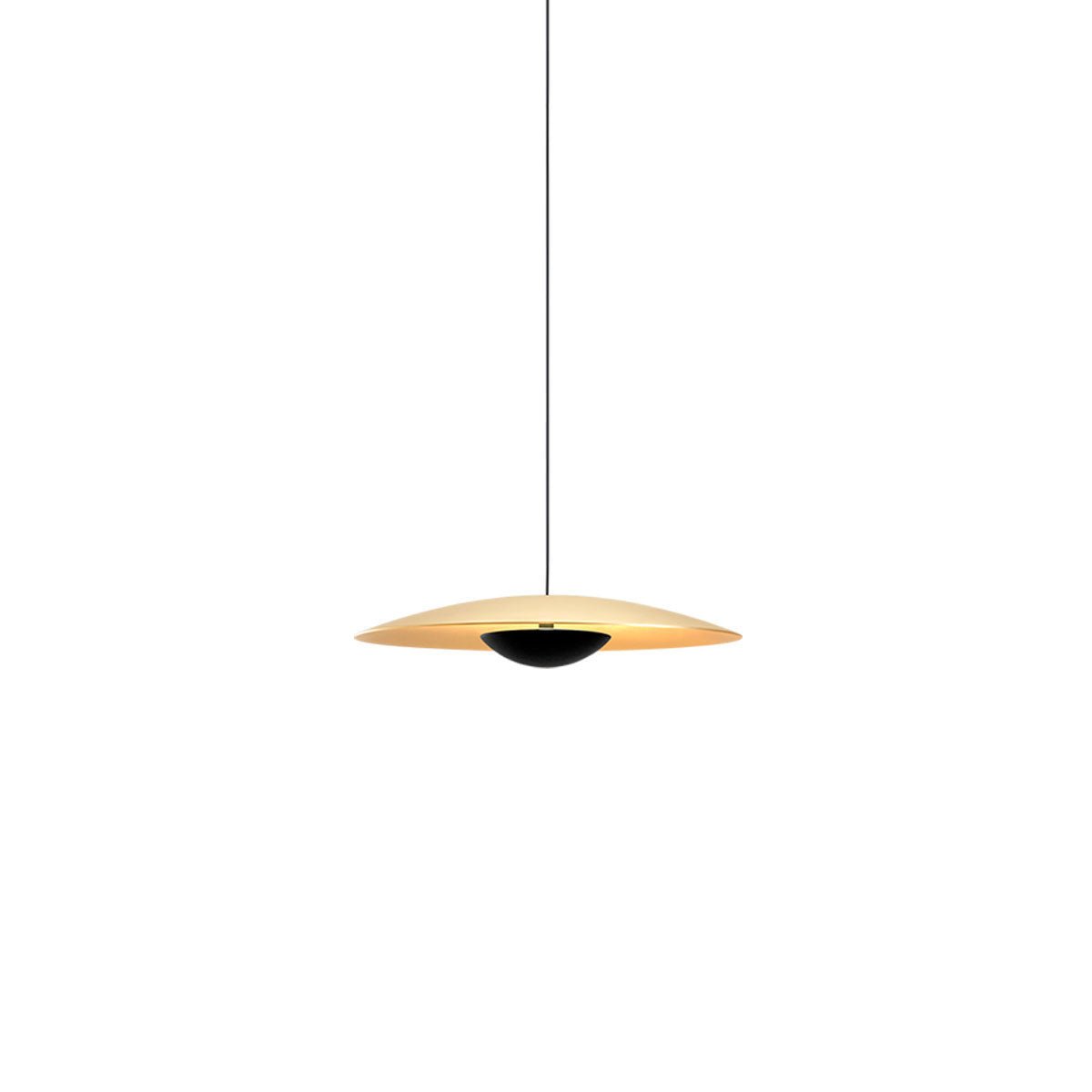 Suspension Ginger - Laiton brossé/Laiton brossé Ginger 32 (12.6") 0 - 10V by Marset | Luminaires & cie