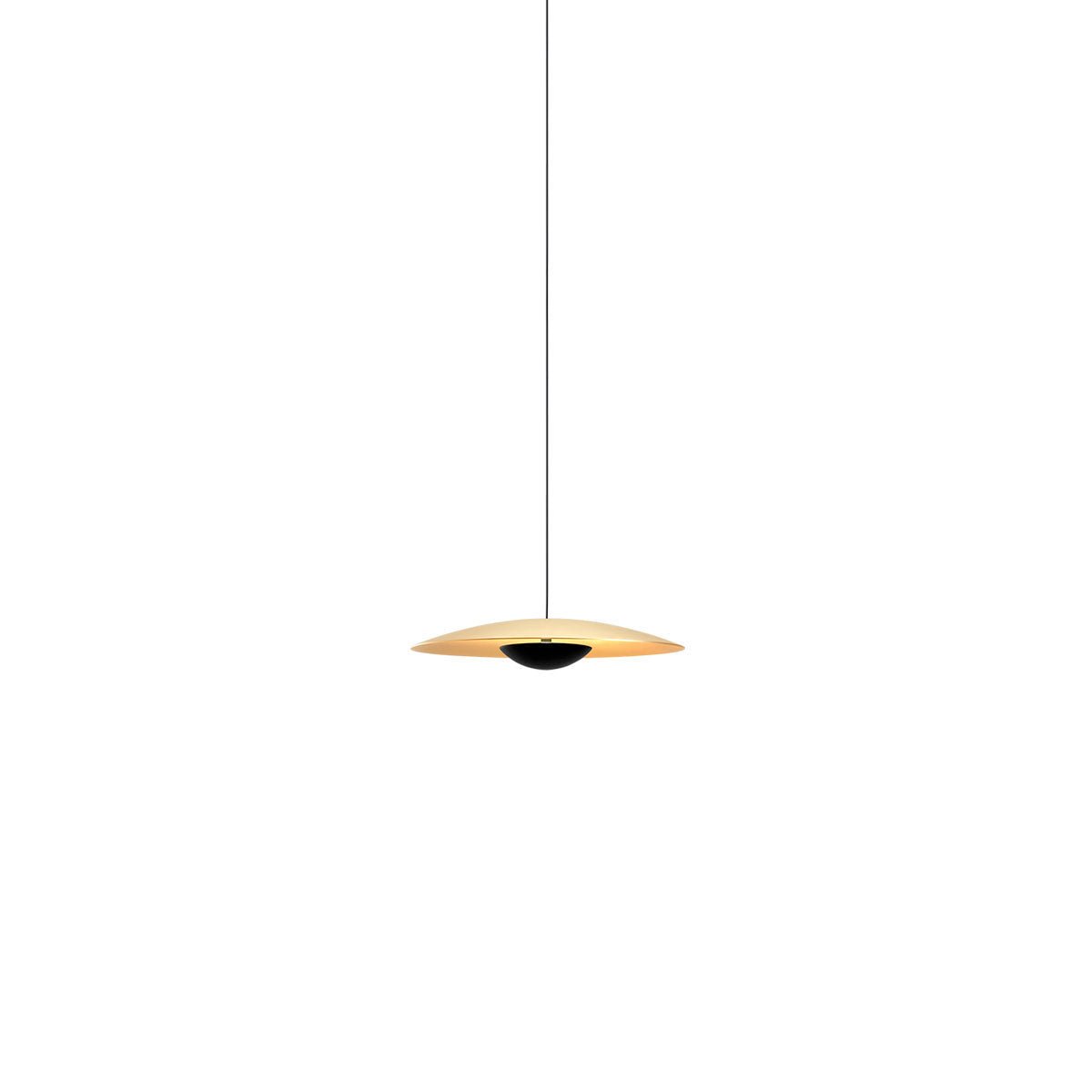 Suspension Ginger - Noir/Blanc Ginger 20 (7.68") Non by Marset | Luminaires & cie