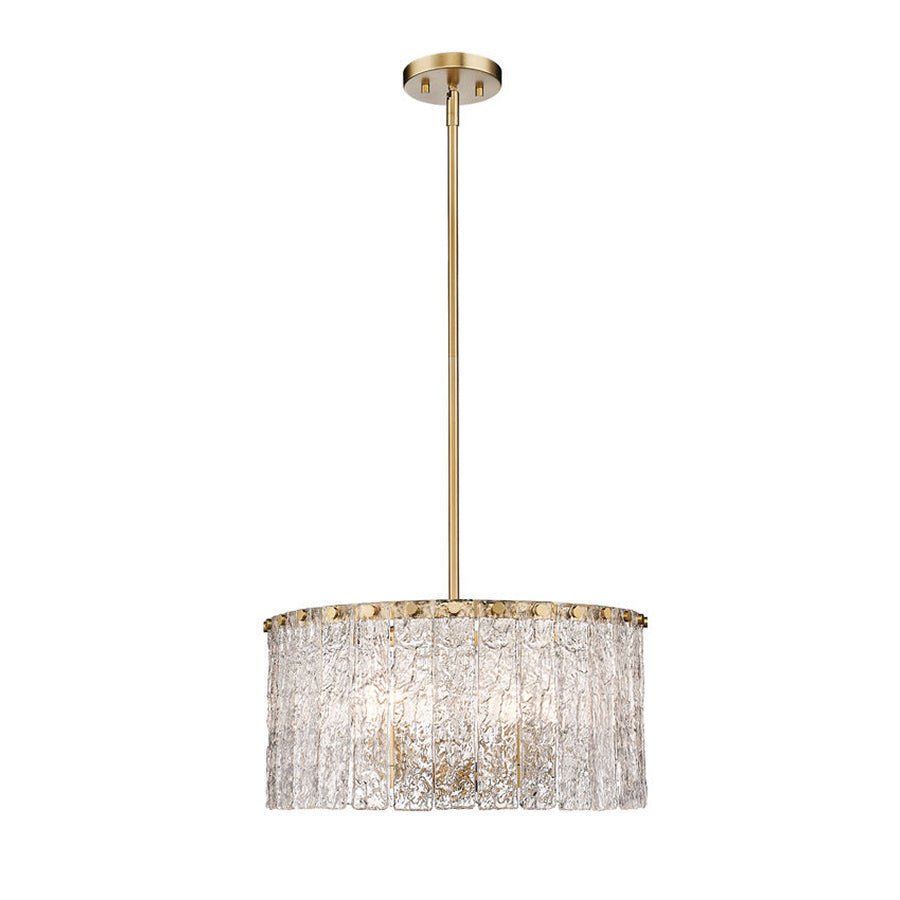 Suspension Glacier - Or moderne 19" by Z - Lite | Luminaires & cie