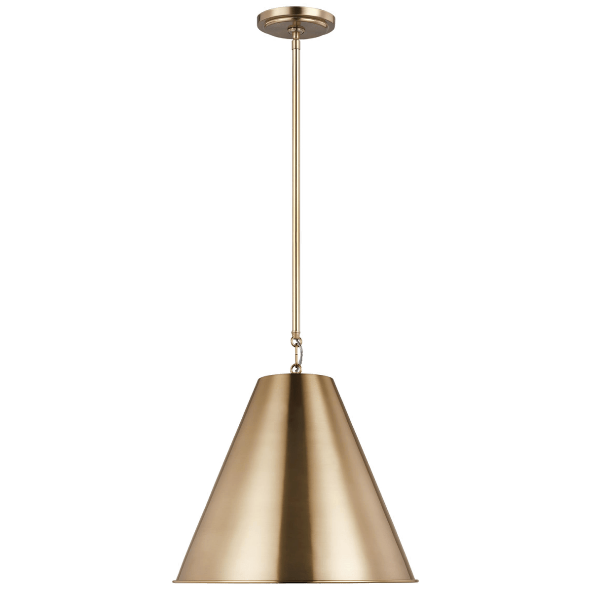 Suspension Gordon - Laiton satiné Ampoules DEL incluses by Visual Comfort Studio | Luminaires & cie