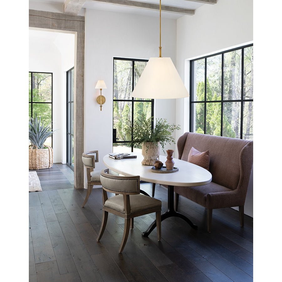 Suspension Greta - Laiton patrimonial by Hinkley | Luminaires & cie