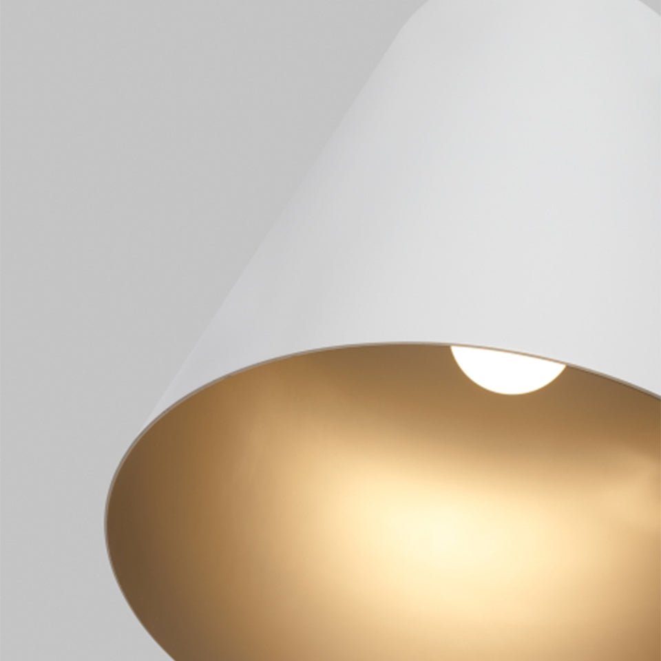Suspension Gunnar - Blanc/Satin Haze Oui by Tech Lighting | Luminaires & cie