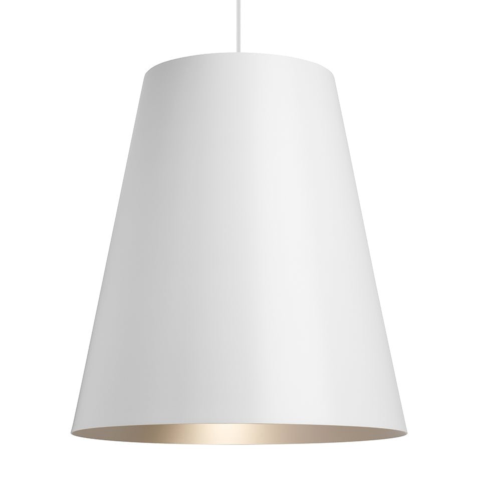 Suspension Gunnar - Blanc/Satin Haze Oui by Tech Lighting | Luminaires & cie