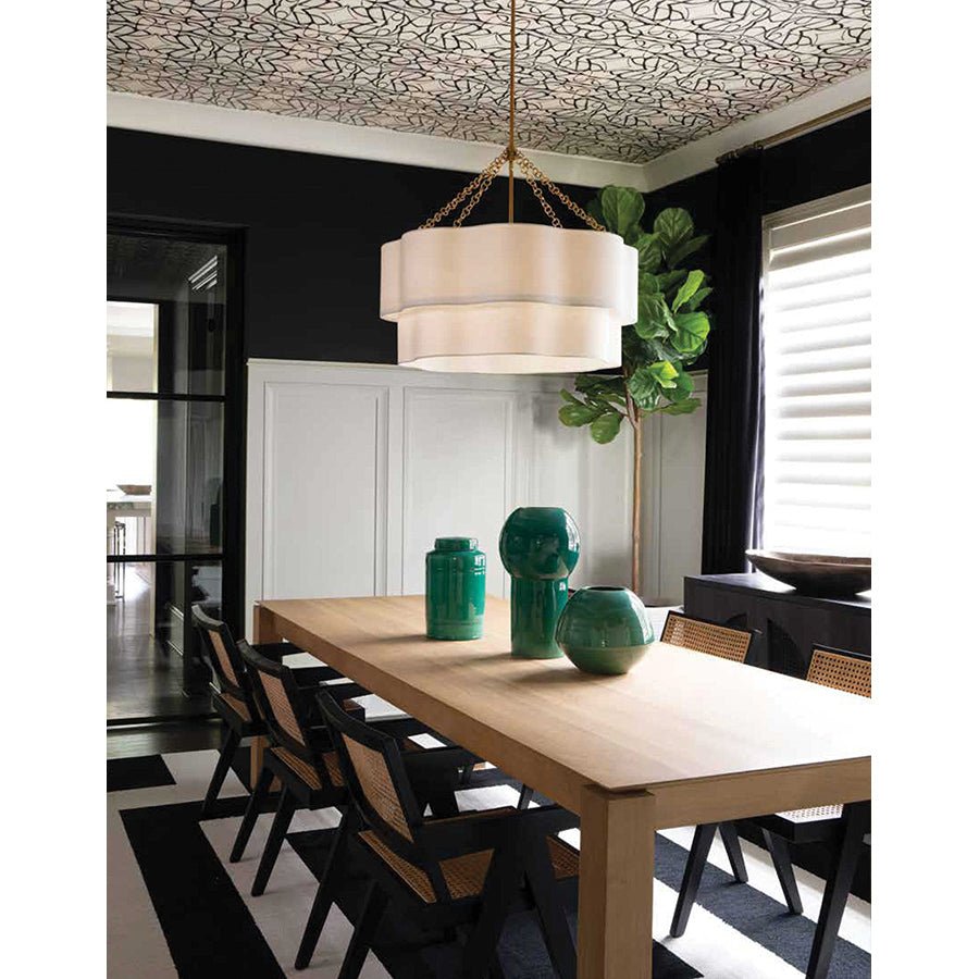 Suspension Gwen - Laiton laqué 32" by Hinkley | Luminaires & cie