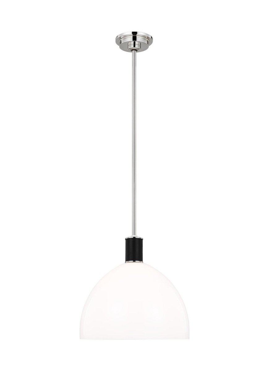 Suspension Hadley - Nickel poli 13" by Visual Comfort Studio | Luminaires & cie