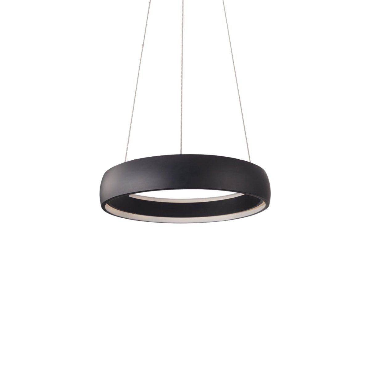 Suspension Halo - Noir 24 3/8" by Kuzco Lighting | Luminaires & cie