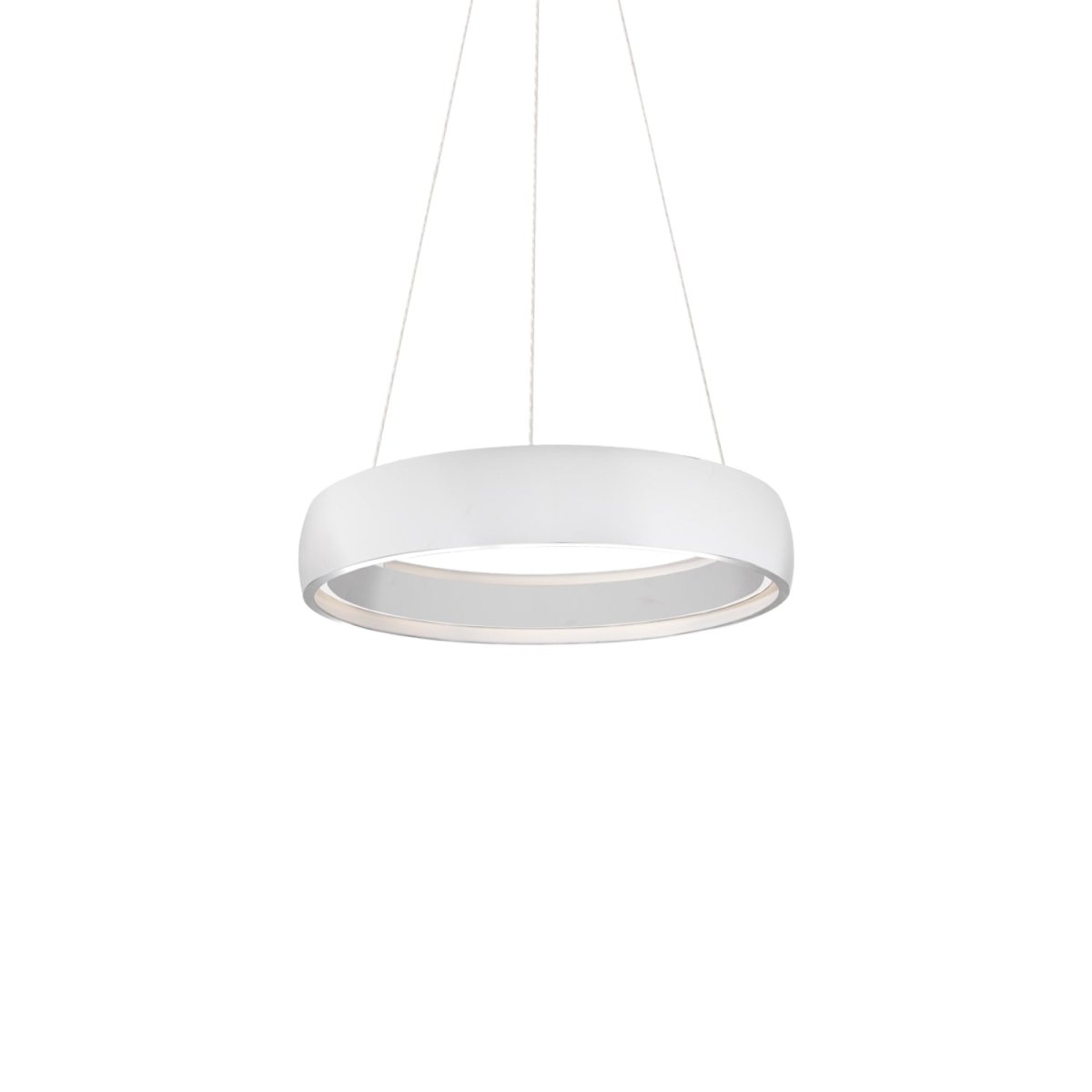 Suspension Halo - Blanc 24 3/8" by Kuzco Lighting | Luminaires & cie