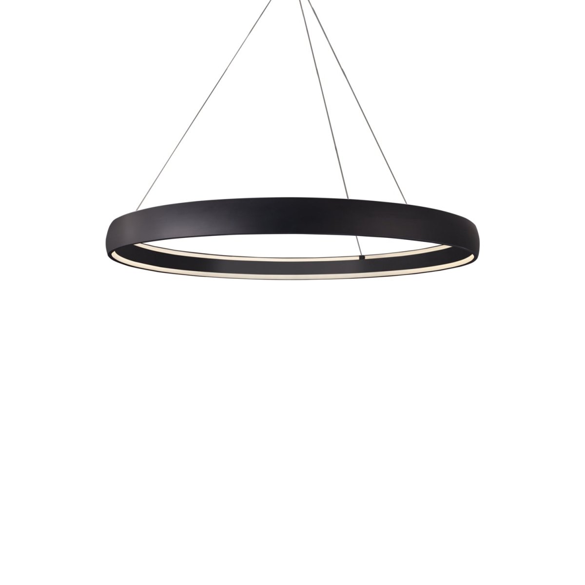 Suspension Halo - Noir 52" by Kuzco Lighting | Luminaires & cie