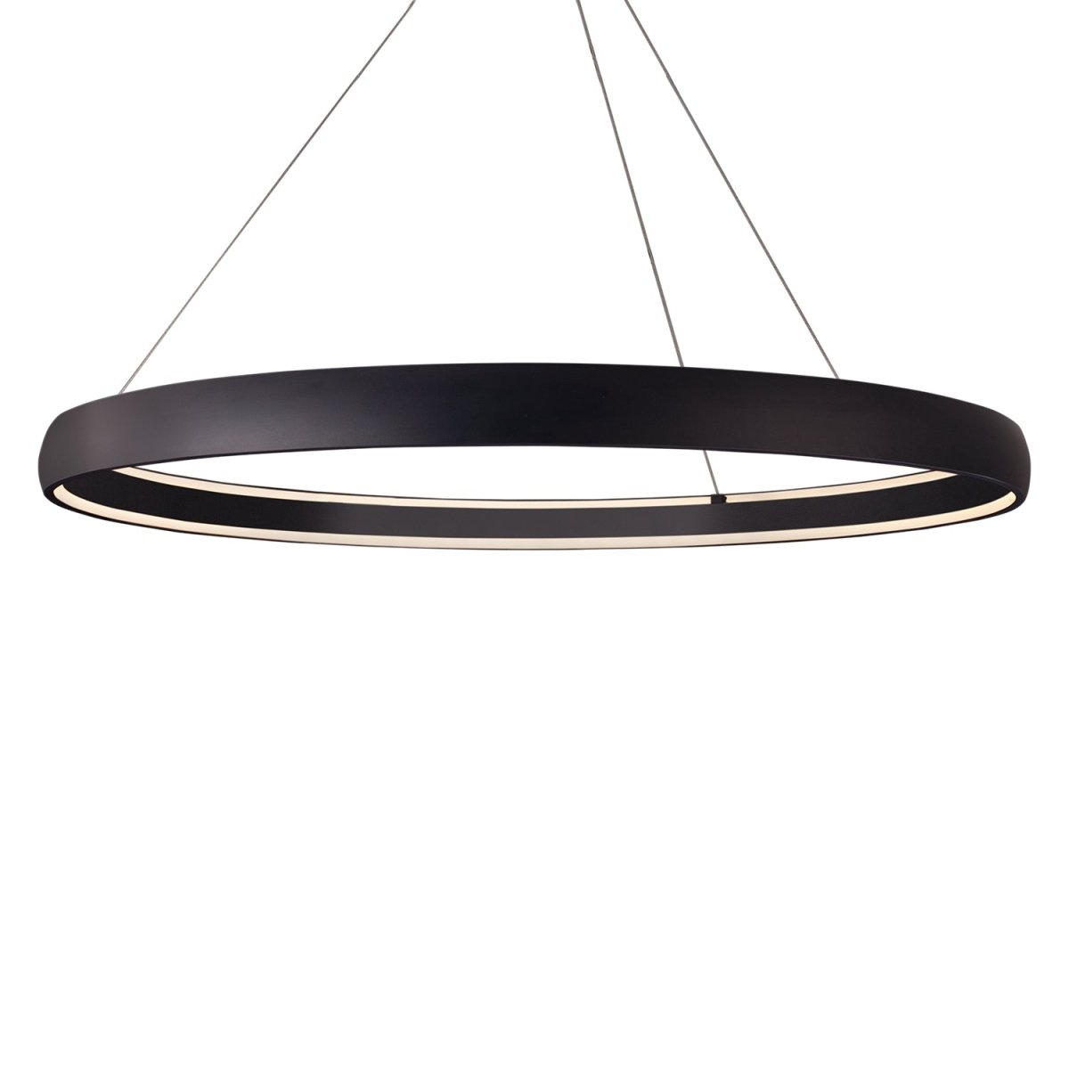Suspension Halo - Noir 71 5/8" by Kuzco Lighting | Luminaires & cie