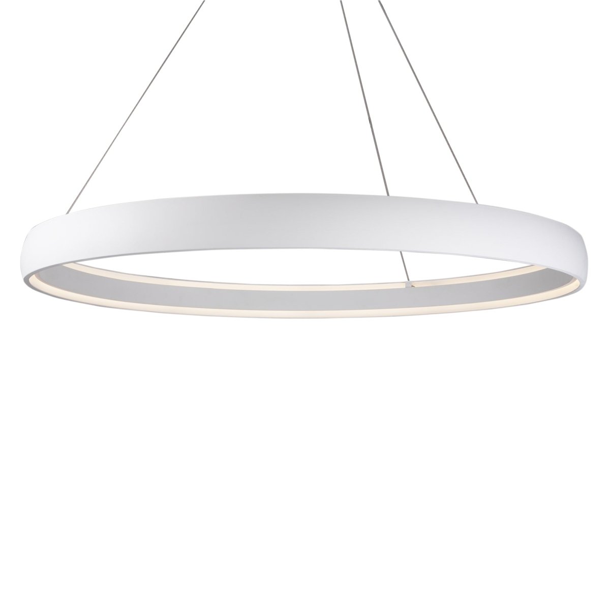 Suspension Halo - Blanc 71 5/8" by Kuzco Lighting | Luminaires & cie